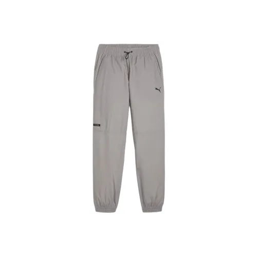 PUMA DESERT ROAD Men's Cargo Pants Knitted Sweatpants Men's Gray