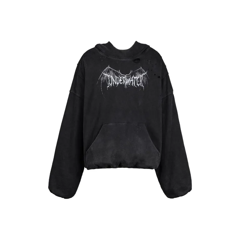 UNDERWATER Sweatshirt Unisex Dusty Black-0
