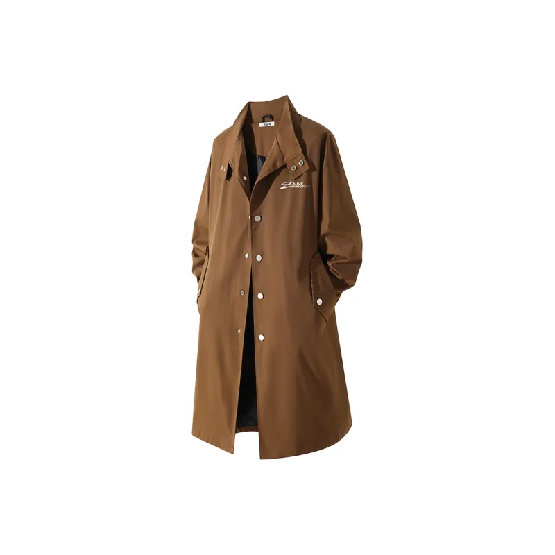 Ice flying Trench Coats Unisex-14