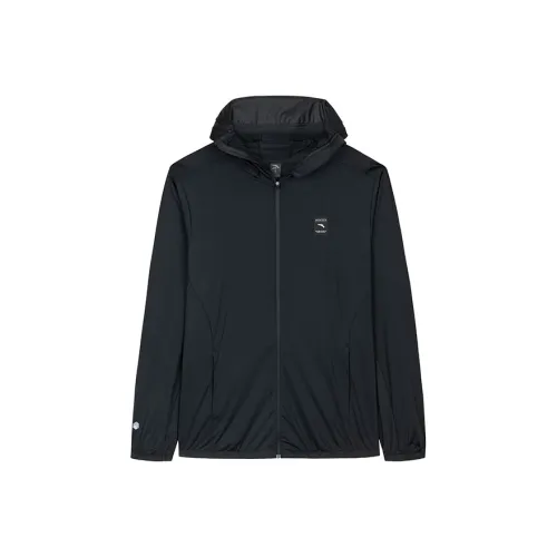 Anta Outdoor Collection Breathable UV Protection Sun Protection Clothing Men's Basic Black