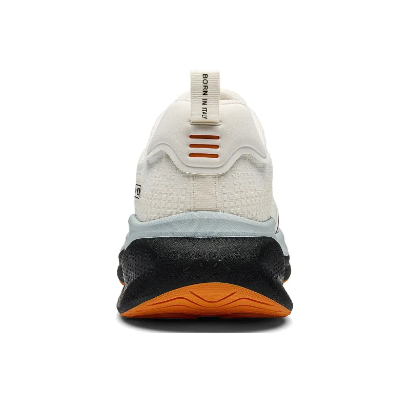 Kappa Anti Slip Wear Resistant Low Top Running Shoes Unisex Heron Feather White-4