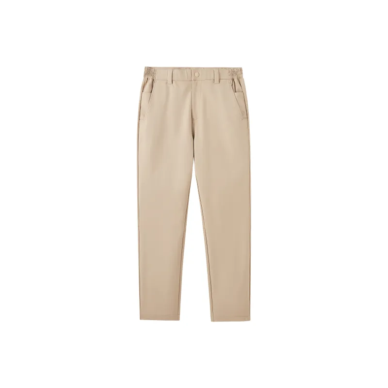 CAMEL Straight Fit Stretch Sorona Solid Color Pants Breathable Comfortable And Supportive Casual Pants Men's-2