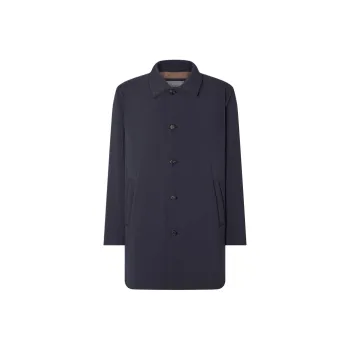STAND STUDIO SS24 Trench Coat Men's Blue