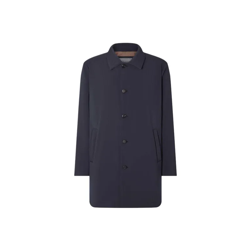 STAND STUDIO SS24 Trench Coat Men's Blue-0