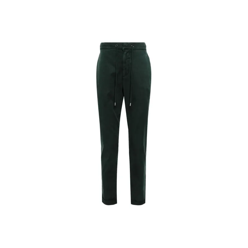 PAIGE Fraser Lyocell Tapered Trousers-0