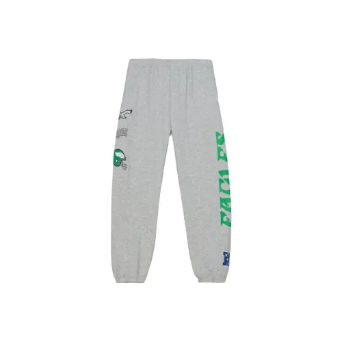 Mitchell Ness Casual Pants Men Gray