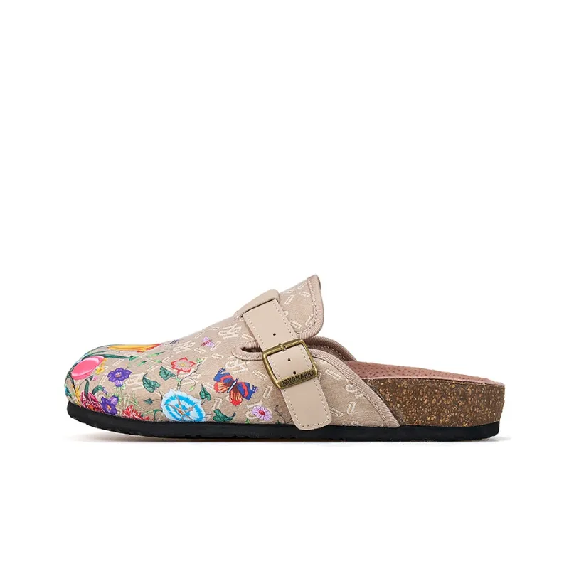 Joy&Mario Slip Resistant Closed Toe Slippers Unisex-0