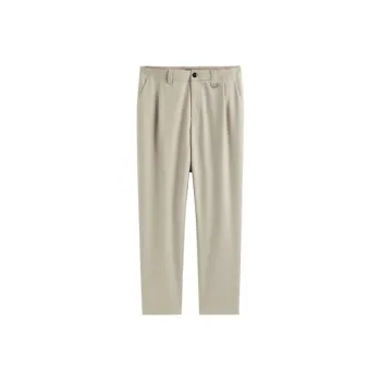 PEACEBIRD MEN Casual Pants Men Khaki Cone