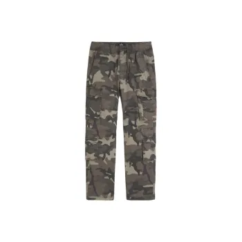 Hollister Cargo Pants Men's Brown Camouflage