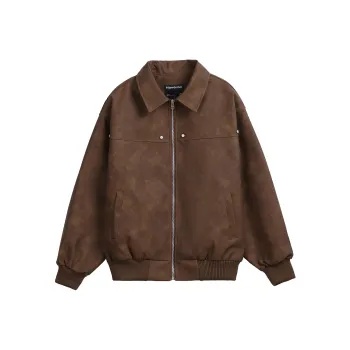 NANDCHN Leather Jackets Unisex