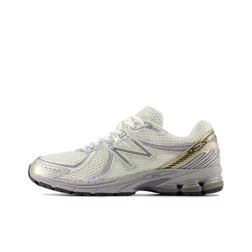 New Balance 860v2 Sea Salt Gold Metallic