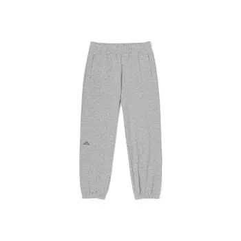 Kappa 1916 Series Knitted Sweatpants Men's Medium Light Heather Gray