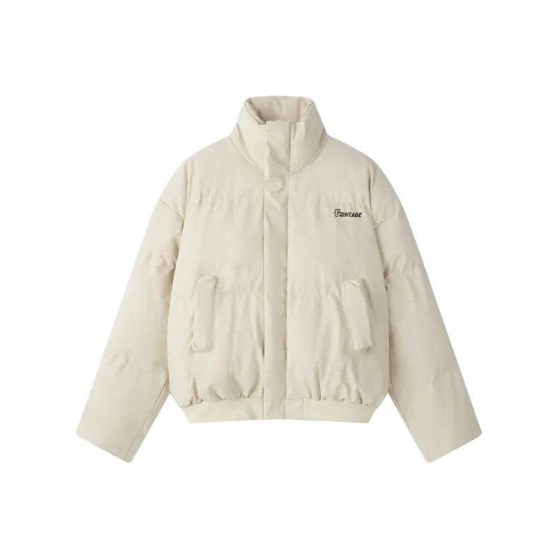 FAKE VINTAGE Puffer Jacket Unisex-8
