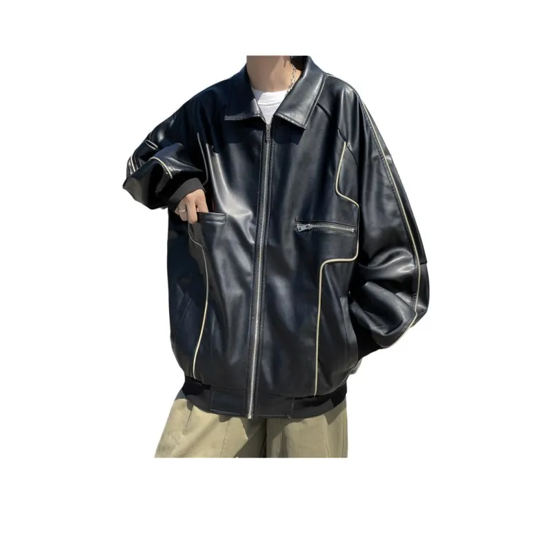 SOCKKEY Leather Jackets Unisex-0