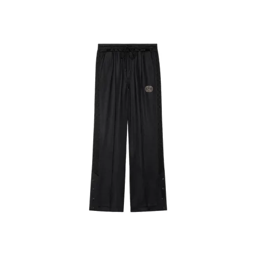 GUCCI Knitted Sweatpants Men's Black
