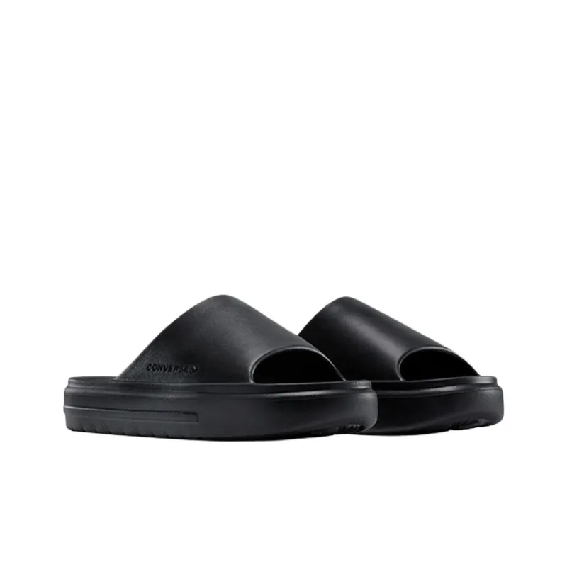 Converse Slip Resistant Abrasion Resistant Slide Slippers Men's Black-1