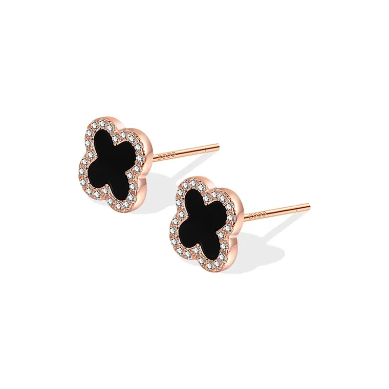 Daisy Dream 999 Fine Silver Stud Earrings Women's-0
