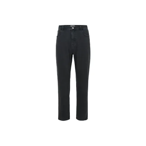 URBAN REVIVO Jeans Unisex Jet Black