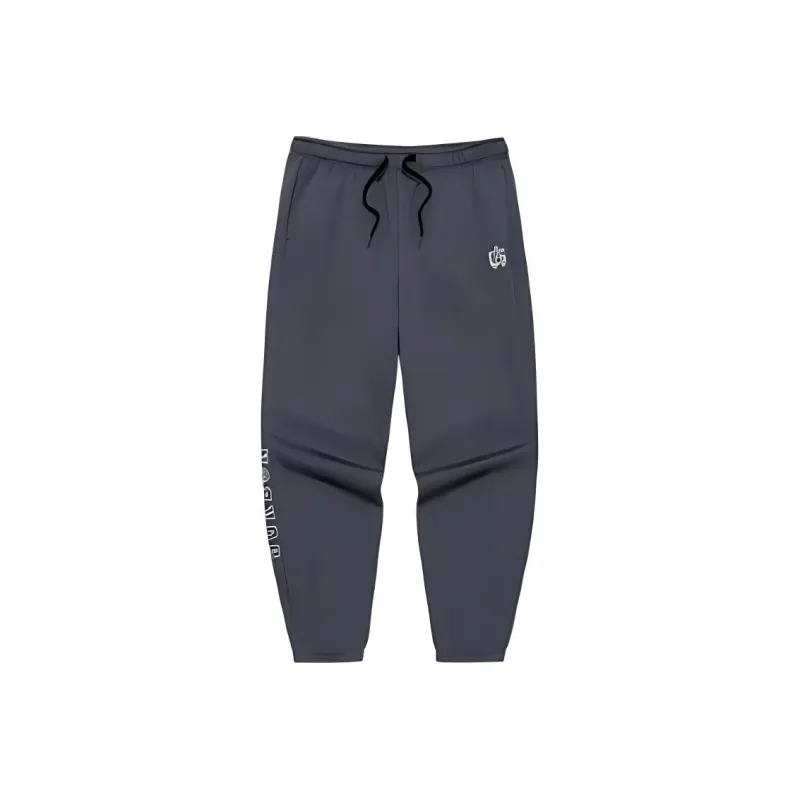 361° Basketball Collection Knitted Sports Pants Men's Gravel Gray-0