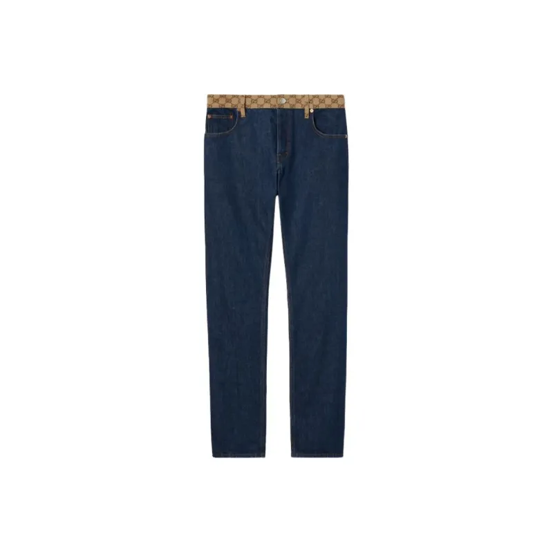 GUCCI Tapered Denim Pants-0
