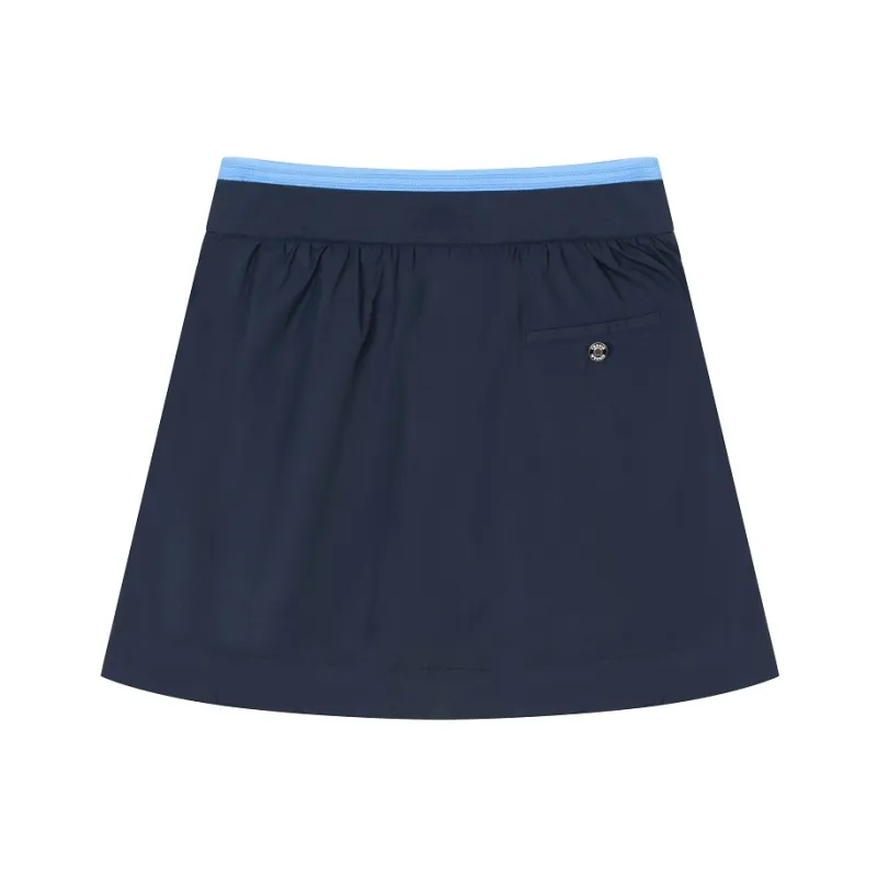 Teenie Weenie Casual Short Skirts Women's Navy Blue-1