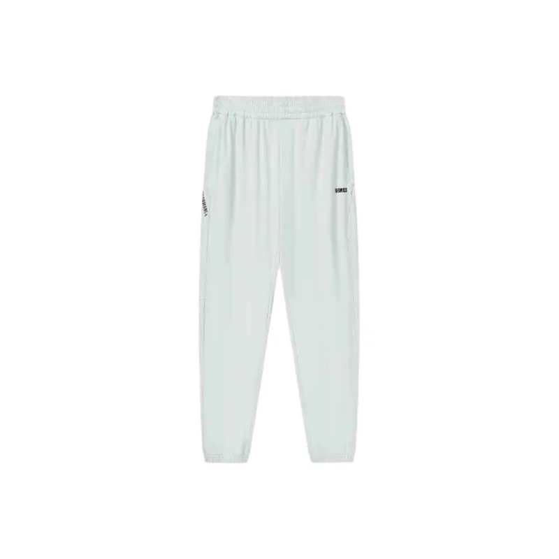 KSWISS Knitted Sports Pants Men's Light Gray Blue-0