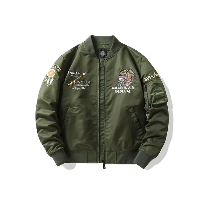 TREK&TRAVEL Baseball Jacket Men's-0