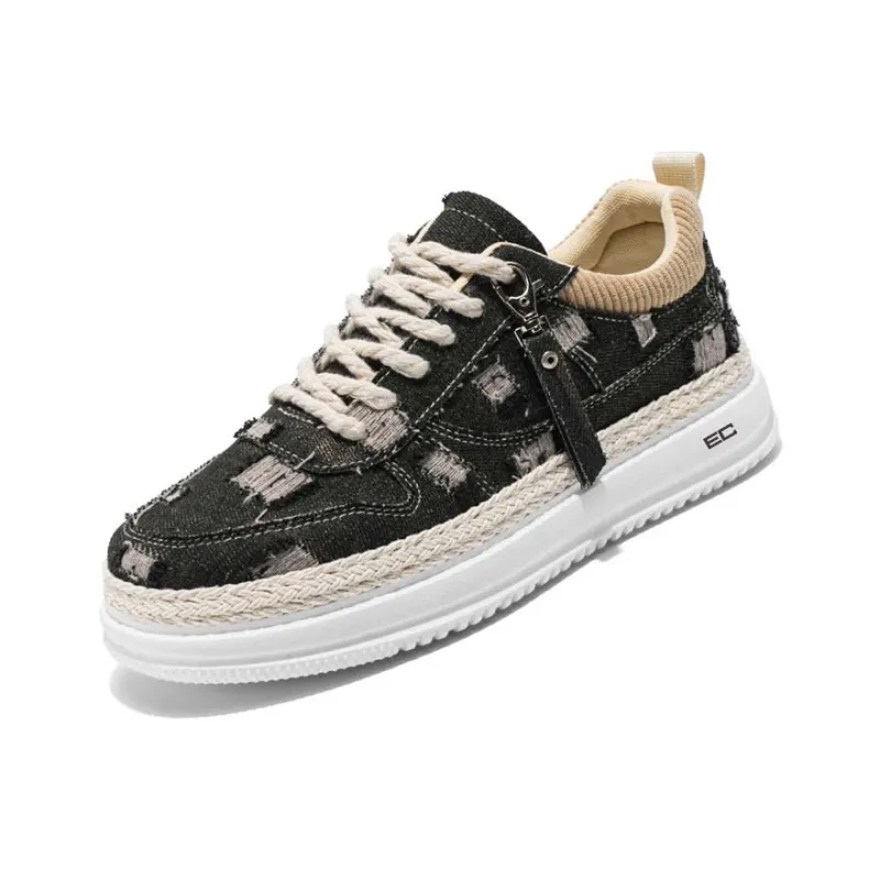 ENRICO COVERI Canvas Shoes Men's-2