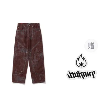 BURNIN Cargo Pants Unisex Rusty Red