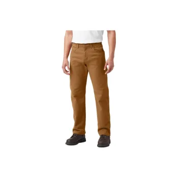 Dickies FLEX Lined Regular Fit Duck Carpenter Pants Casual Pants Men's Brown