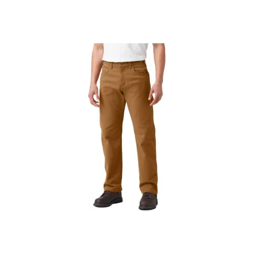 Dickies FLEX Lined Regular Fit Duck Carpenter Pants Casual Pants Men's Brown