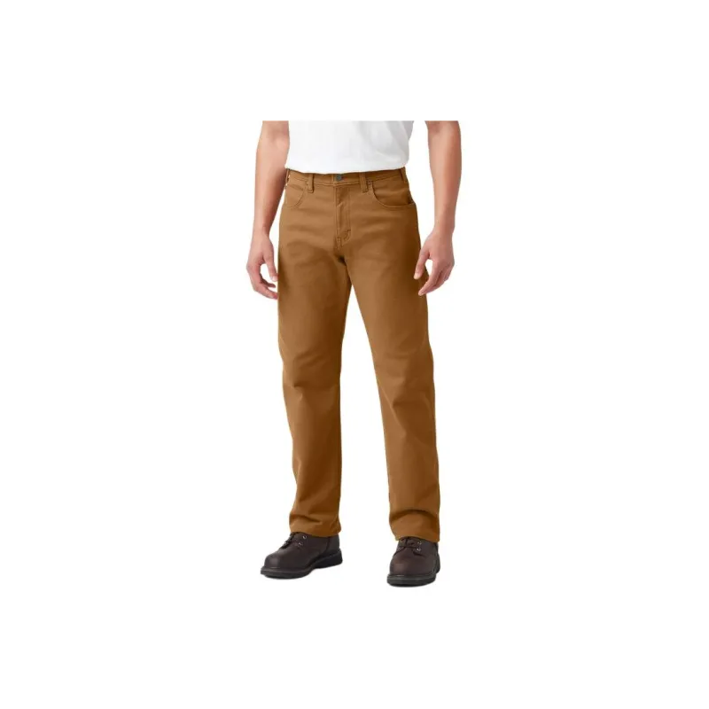 Dickies FLEX Lined Regular Fit Duck Carpenter Pants Casual Pants Men's Brown-0