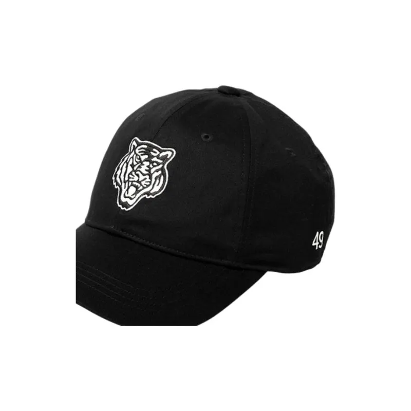 Onitsuka Tiger Cotton Baseball Caps Unisex Black-2