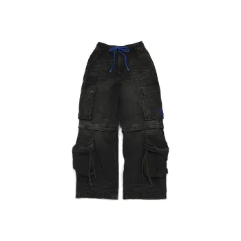 Angel Chen X Lee ANGEL CHEN Collaboration Jeans Unisex Black