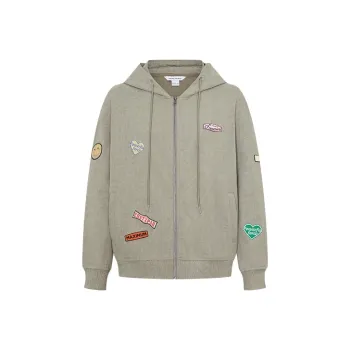 URBAN REVIVO Jackets Men Khaki Green