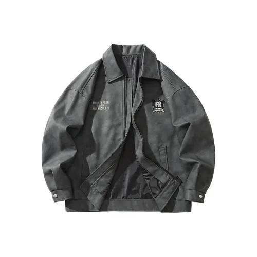 FAX FOR FMACM Leather Jacket Unisex