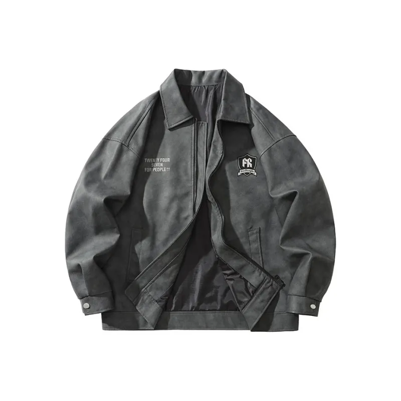 FAX FOR FMACM Leather Jacket Unisex-0