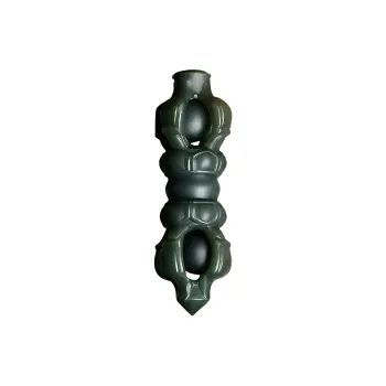MY WORLD BEGINS AND ENDS WITH YOU Hetian Jade Pendants Green Jade Unisex