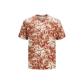 JACK JONES· T Shirt Men's Brown