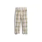 Khaki Blue Plaid