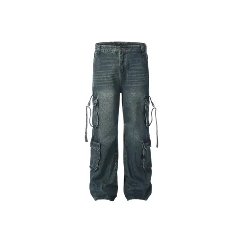 MT99 Jeans Unisex Vintage Blue