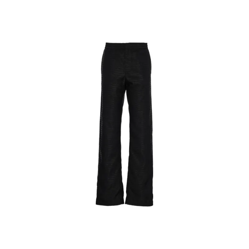 PRADA Triangle logo Trousers-0