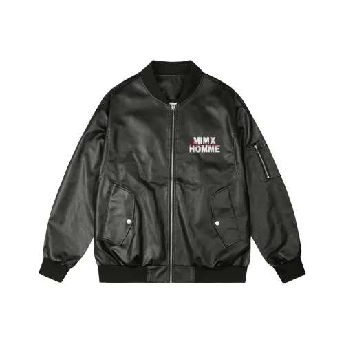 Mimx Homme 남녀공용 가죽 자켓