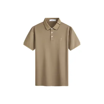 Dance With Wolves Polo Shirt Men's Khaki