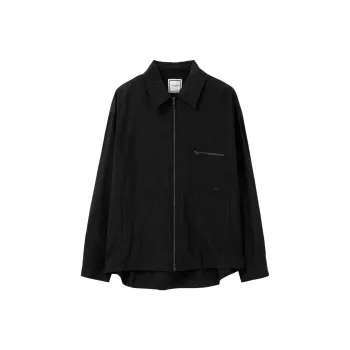 WOOYOUNGMI SS25 Jacket Men's Black