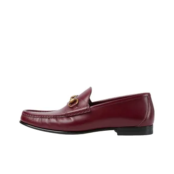 GUCCI Horsebit 1953 Casual Shoes Men's Red
