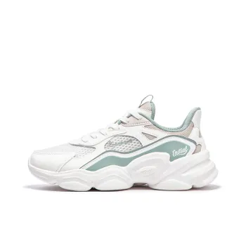 361° Cushioning, Breathable, Supportive Low Top Casual Shoes Women's Feather White With Light Smoke Green