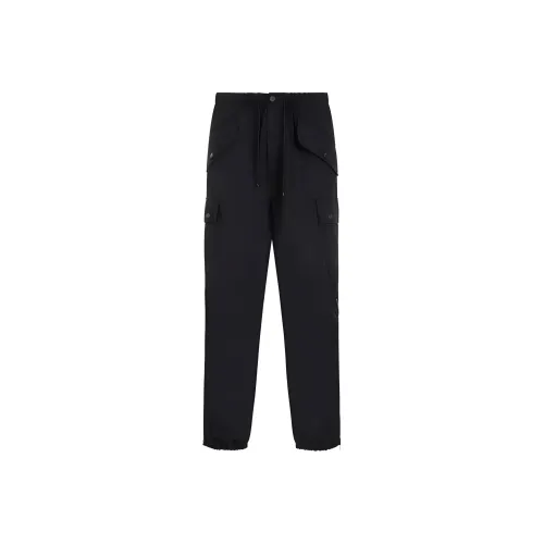 DRIES VAN NOTEN Water Repellent Drawstring Cargo Trousers