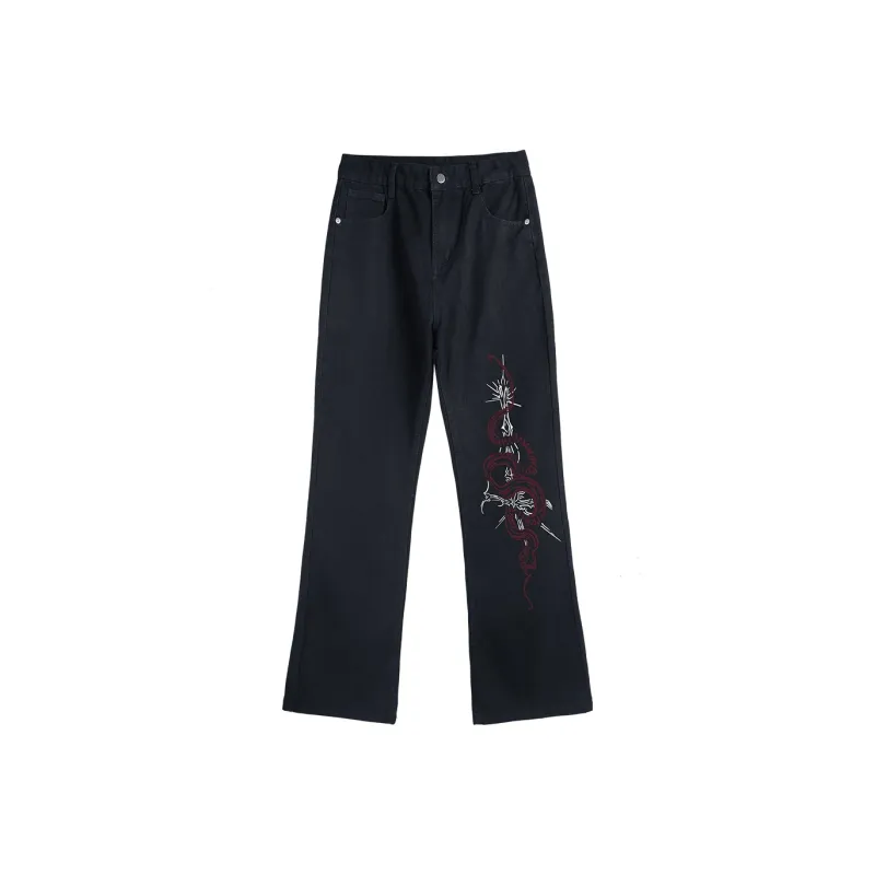 PEIMENG Jeans Unisex-0