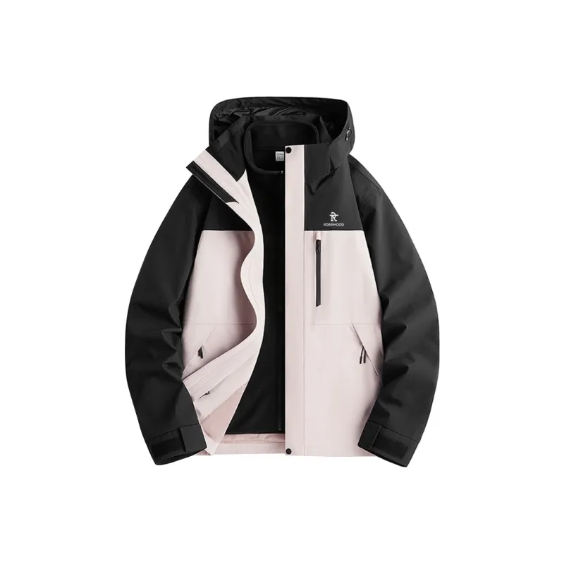 ROBINHOOD Water Resistant Windproof Breathable Warm Water Repellent Cold Resistant Rainproof Windbreaker Jacket Unisex-6